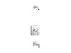 KOHLER Venza Rite-Temp bath and shower trim kit, without showerhead
