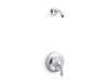 KOHLER K-TLS35943-4 Buckley Rite-Temp shower trim kit with push-button diverter, without showerhead