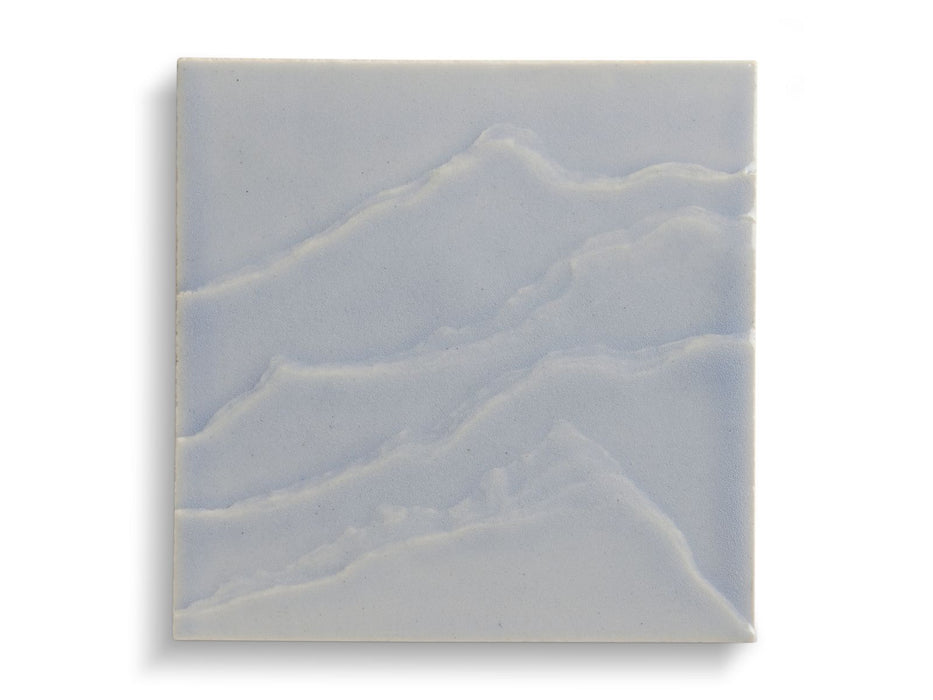 KOHLER Landshapes™ by Daniel Arsham 6" x 6" feature tile produced by the KOHLER WasteLAB