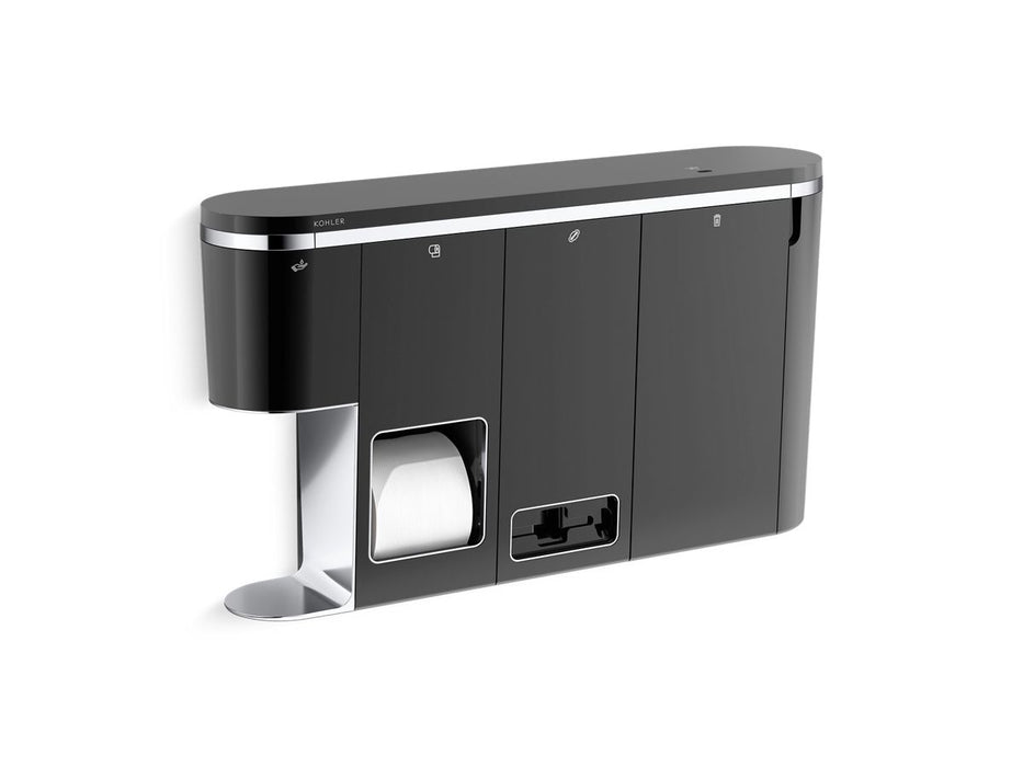 KOHLER K-30666-LWG Clean Haven Hygiene Station with Menstrual Product Dispenser, Left Mount