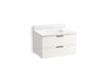 KOHLER Maxstow™ 30" wall-hung bathroom vanity cabinet with sink and quartz top