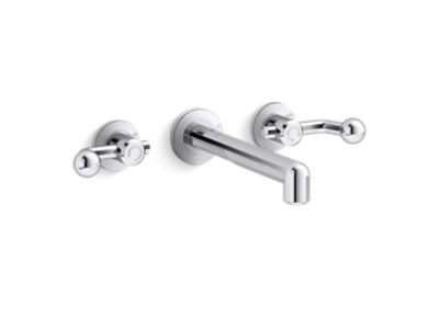 Kallista Vice Collection Wall Mount Fct Wide Spread Crank