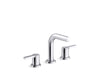 KOHLER Elate Widespread bathroom sink faucet, 0.5 gpm