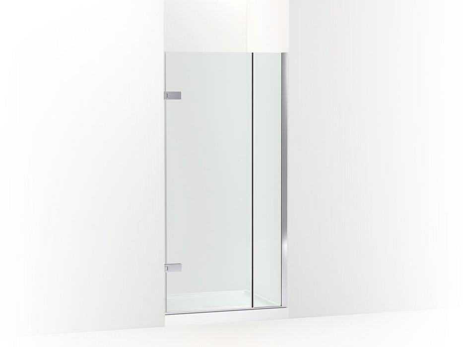 KOHLER K-27709-10L Composed 3/8" pivot door glass and hardware, no handle