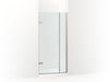 KOHLER K-27709-10L Composed 3/8" pivot door glass and hardware, no handle