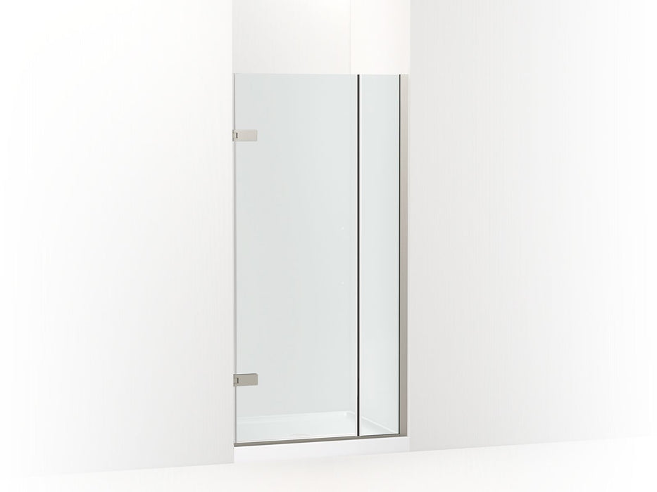 KOHLER K-27709-10L Composed 3/8" pivot door glass and hardware, no handle