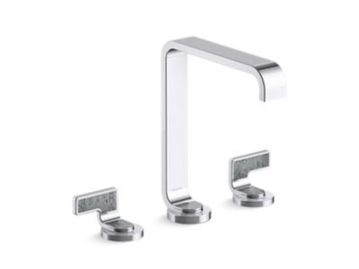 Kallista Guise Collection Widespread Faucet, Tall, Sgw