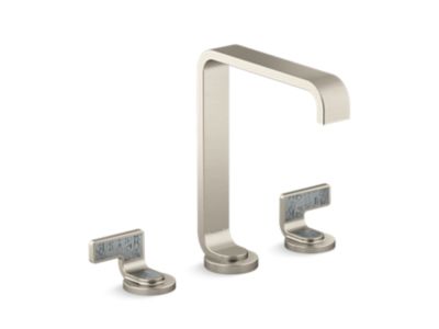 Kallista Guise Collection Widespread Faucet, Tall, Sgw