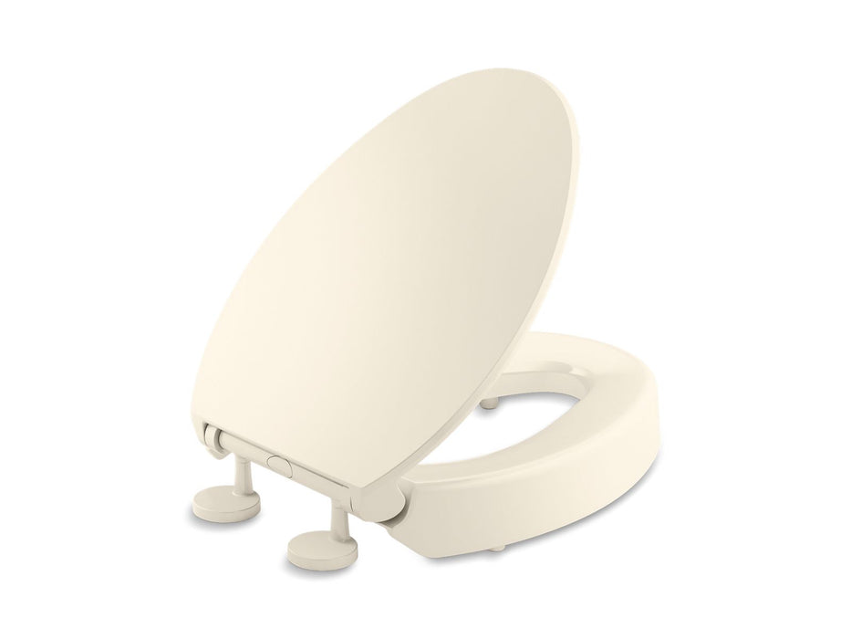 KOHLER Hyten Elevated Quiet-Close™ elongated toilet seat