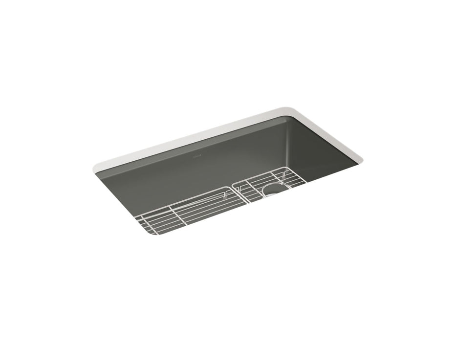 KOHLER Riverby 33" undermount single-bowl kitchen sink