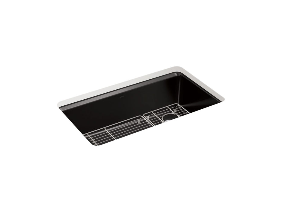 KOHLER Riverby 33" undermount single-bowl kitchen sink