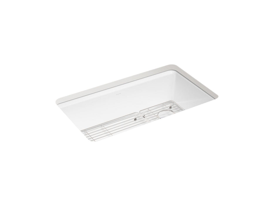 KOHLER Riverby 33" undermount single-bowl kitchen sink
