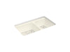 KOHLER Riverby 33" undermount double-bowl kitchen sink
