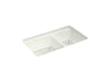 KOHLER Riverby 33" undermount double-bowl kitchen sink