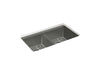 KOHLER Riverby 33" undermount double-bowl kitchen sink