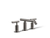 KOHLER Purist Widespread bathroom sink faucet with Lever handles, 1.2 gpm