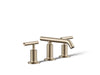 KOHLER Purist Widespread bathroom sink faucet with Lever handles, 1.2 gpm