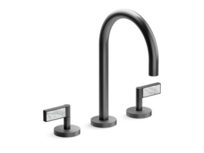Kallista One Basin Set, Gooseneck, Lv, Wc Stone