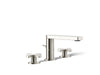 KOHLER Composed Widespread bathroom sink faucet with Cross handles, 1.2 gpm