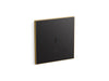 KOHLER K-91UB10D40-7BK Mach Flex Glass faceplate for concealed touchless urinal flushometer, 0.125 gpf