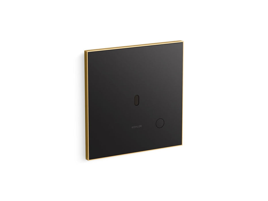 KOHLER K-91UB10D40-7BK Mach Flex Glass faceplate for concealed touchless urinal flushometer, 0.125 gpf