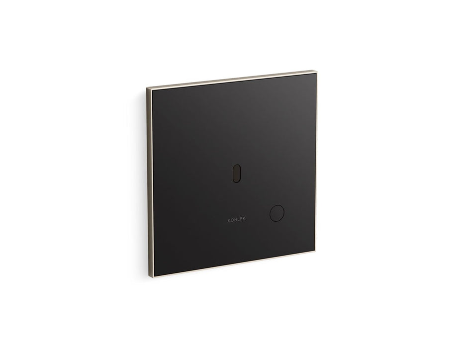 KOHLER K-91UB10D40-0WH Mach Flex Glass faceplate for concealed touchless urinal flushometer, 0.125 gpf