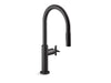 KOHLER Billet™ Pull-down kitchen sink faucet with two-function sprayhead