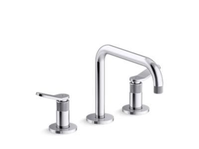 Kallista P33348-LV Aileron Widespread Sink Faucet, Low