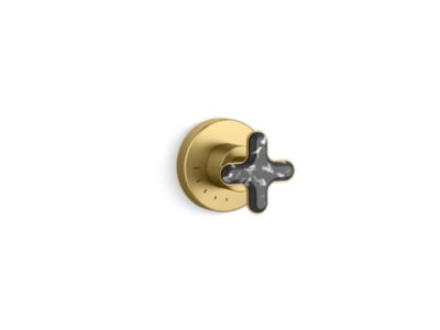 Kallista 002 Collection Volume Control, Zebra Jasper