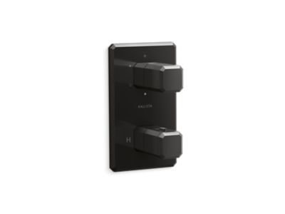 Kallista Bezel 3-Outlet Stacked Thermo Trim