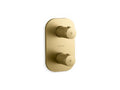 Brushed Moderne Brass