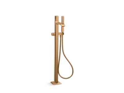 Kallista P32713-00 Bezel Floormount Bath Faucet W/ Hdswr
