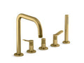 Brushed Moderne Brass