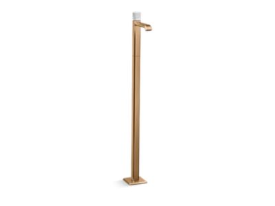 Kallista P33170-WC Bezel Floormount Sink Faucet, Wc Stone