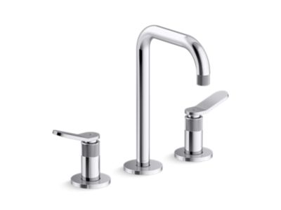 Kallista Aileron Widespread Sink Faucet, Tall