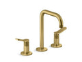 Brushed Moderne Brass