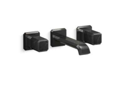 Kallista Bezel Wall Mount Wide Spread Nm Stone