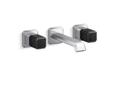 Kallista Bezel Wall Mount Wide Spread Nm Stone