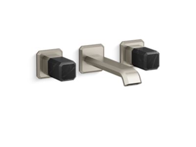 Kallista Bezel Wall Mount Wide Spread Nm Stone