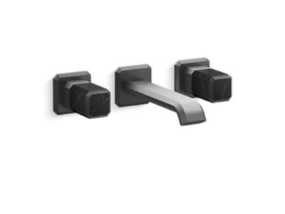 Kallista Bezel Wall Mount Wide Spread Nm Stone