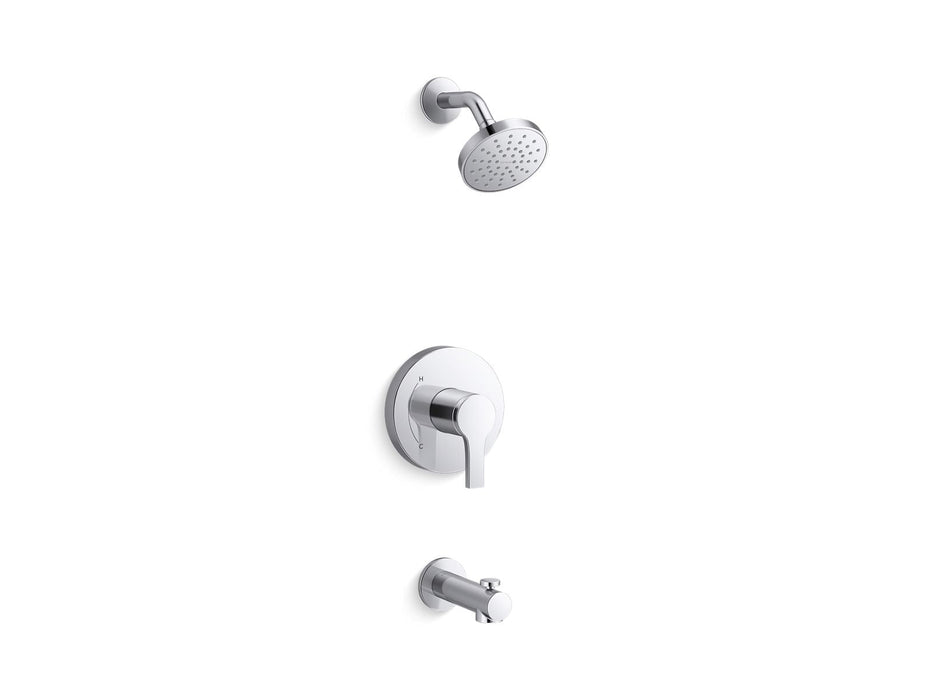 KOHLER Elate Rite-Temp bath and shower trim kit, 1.5 gpm