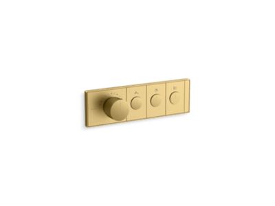Kallista Kallista 3-Outlet Trim Push Button Mechanical
