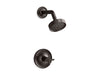 KOHLER Purist Rite-Temp shower trim kit with cross handle, 1.75 gpm