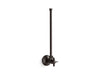 KOHLER 1/2" NPT angle supply with stop with cross handle and annealed vertical tube