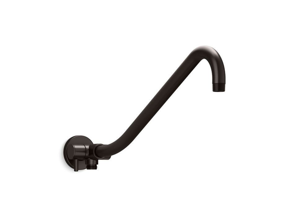 KOHLER Gooseneck Rainhead arm with 2-way diverter