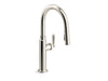 KOHLER Edalyn™ by Studio McGee Touchless pull-down kitchen sink faucet with three-function sprayhead