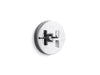 Kallista P24415-CR One Pb Shower Trim W/O Divrt, Cross Hdl
