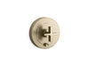Kallista P24416-CR One Pb Shower Trim W/Divrt, Cross Hdl