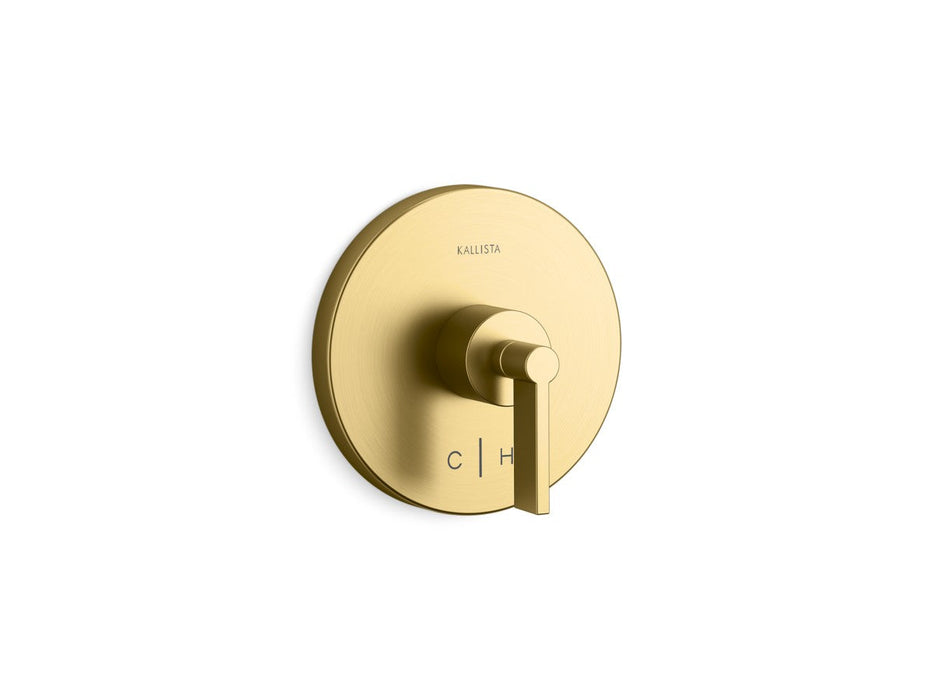 Kallista P24421-LV One Thermo Trim, H&C, Lever Handle