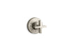 Kallista P24423-CR One Volume Control Trim, Cross Handle